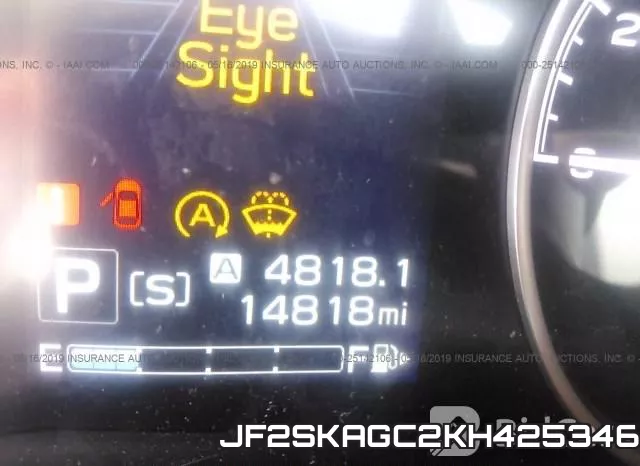 JF2SKAGC2KH425346 фото 8