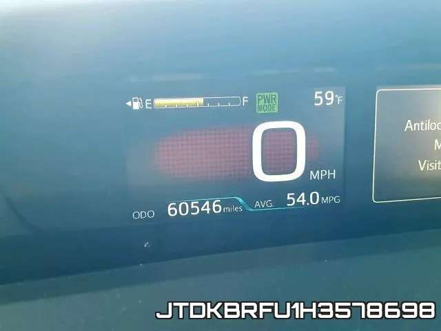 JTDKBRFU1H3578698 фото 9