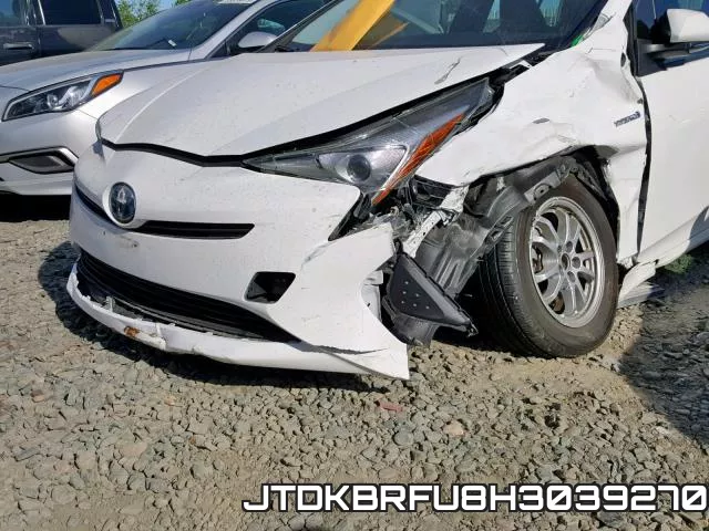 JTDKBRFU8H3039270 фото 10