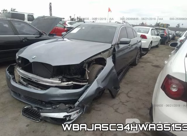 WBAJA5C34HWA35153 фото 3