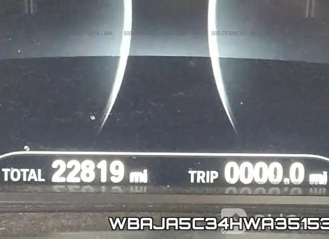 WBAJA5C34HWA35153 фото 8