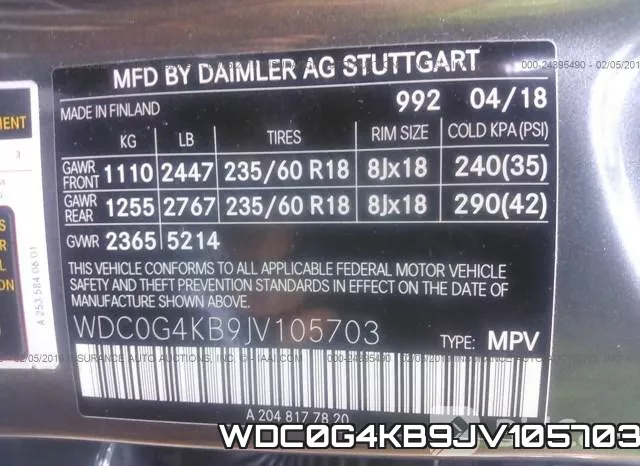 WDC0G4KB9JV105703 фото 10