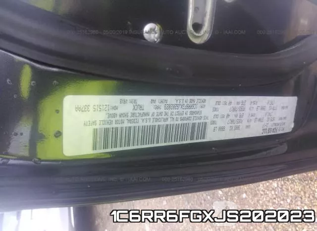 1C6RR6FGXJS202023 фото 10