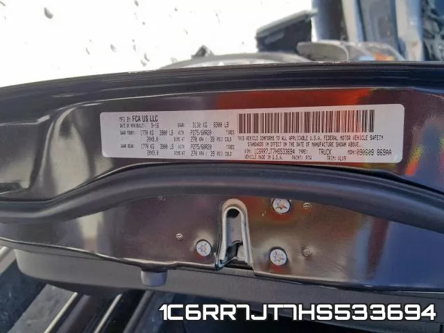 1C6RR7JT7HS533694 фото 2