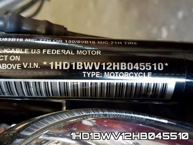 1HD1BWV12HB045510 фото 2