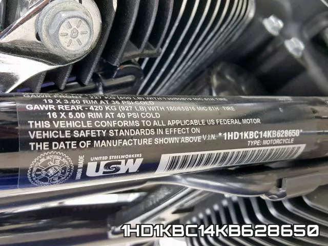 1HD1KBC14KB628650 фото 2