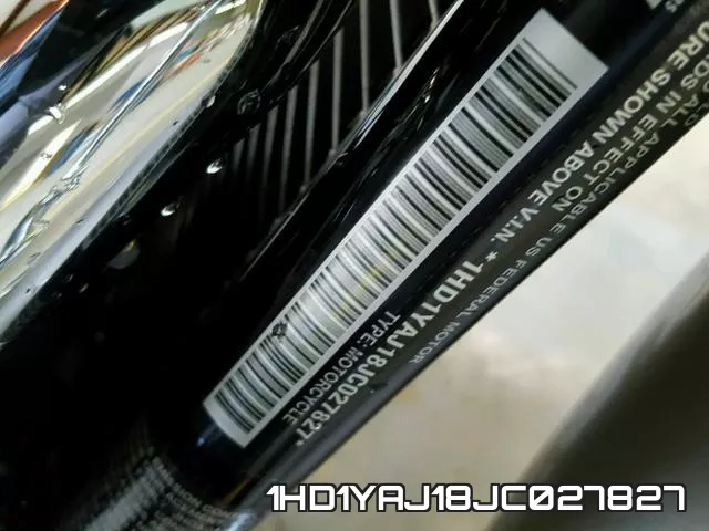1HD1YAJ18JC027827 фото 2