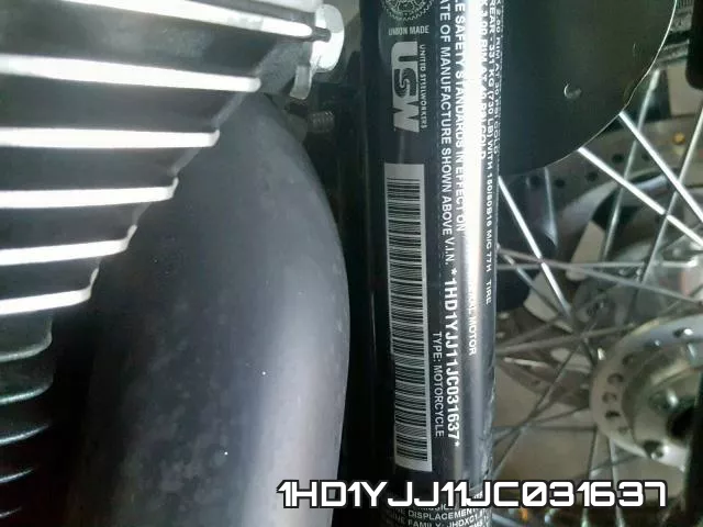 1HD1YJJ11JC031637 фото 2