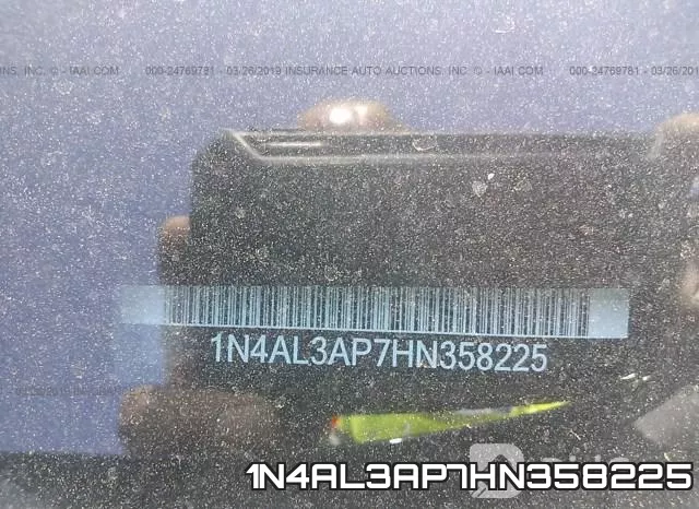 1N4AL3AP7HN358225 фото 10