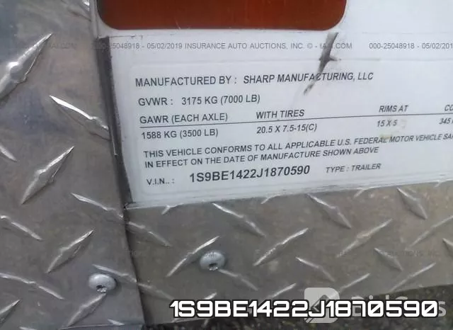 1S9BE1422J1870590 фото 10