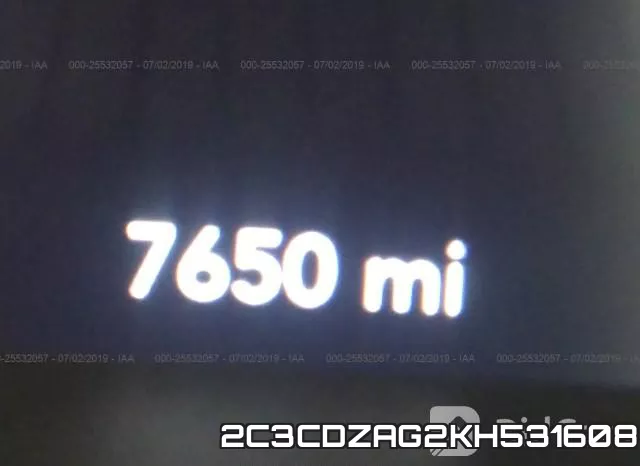 2C3CDZAG2KH531608 фото 8