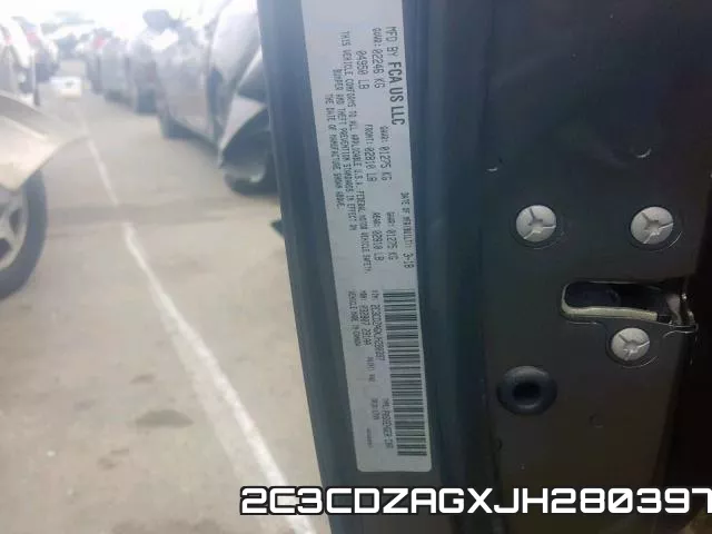 2C3CDZAGXJH280397 фото 2