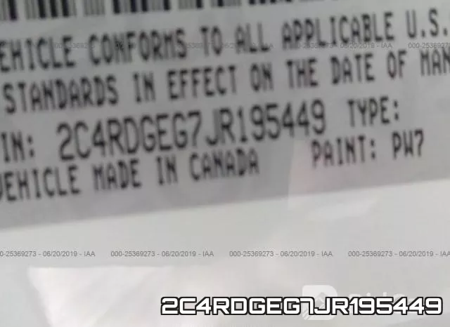 2C4RDGEG7JR195449 фото 10