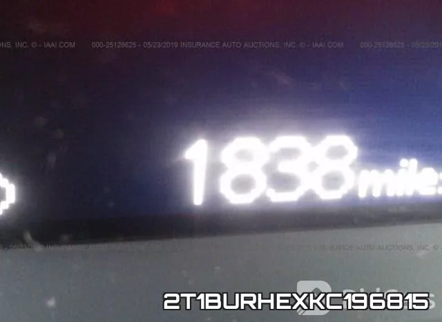 2T1BURHEXKC196815 фото 8