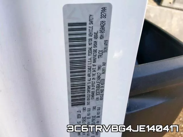 3C6TRVBG4JE140417 фото 2