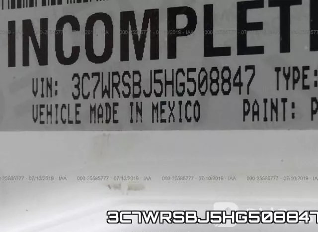 3C7WRSBJ5HG508847 фото 10