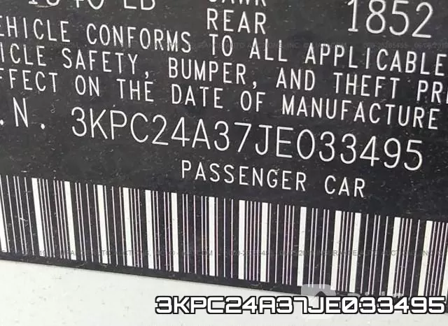 3KPC24A37JE033495 фото 10