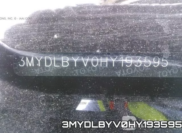 3MYDLBYV0HY193595 фото 10