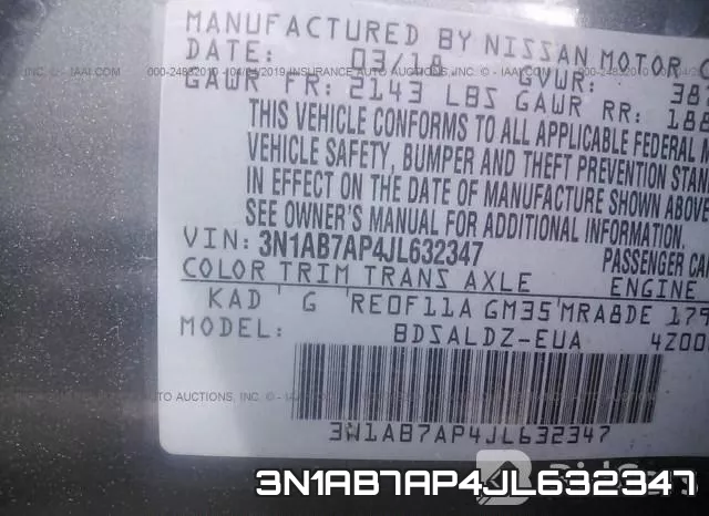 3N1AB7AP4JL632347 фото 10