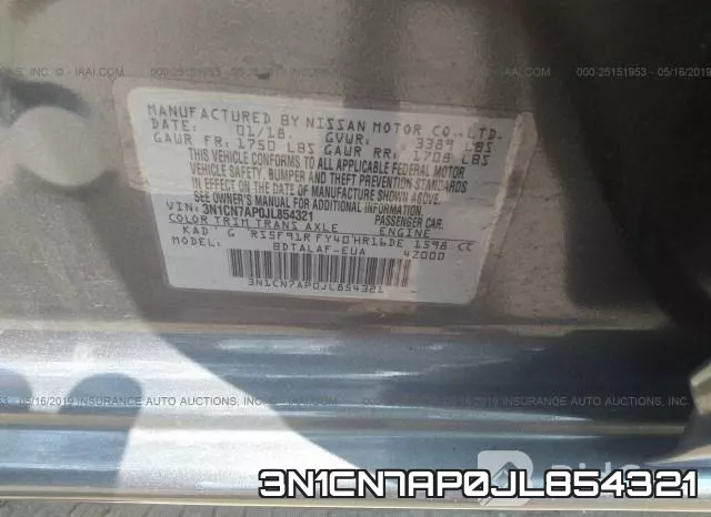 3N1CN7AP0JL854321 фото 10
