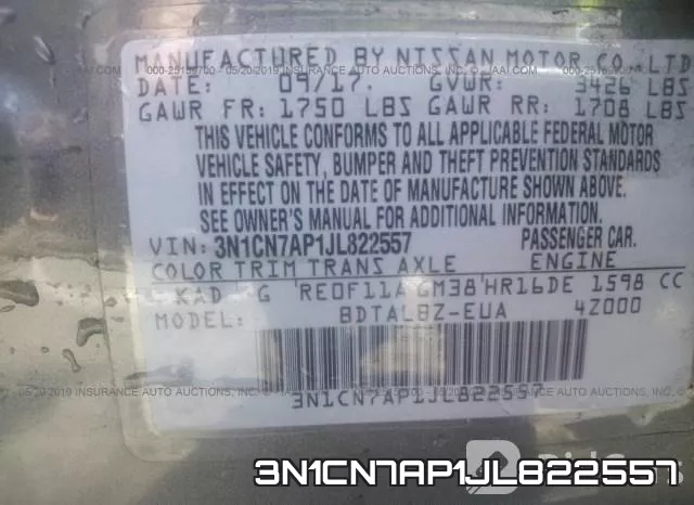 3N1CN7AP1JL822557 фото 10
