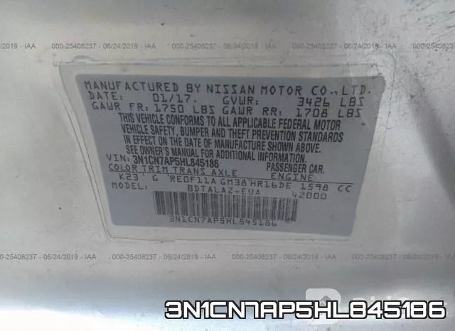 3N1CN7AP5HL845186 фото 10