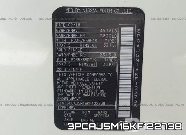 3PCAJ5M16KF122738 фото 10