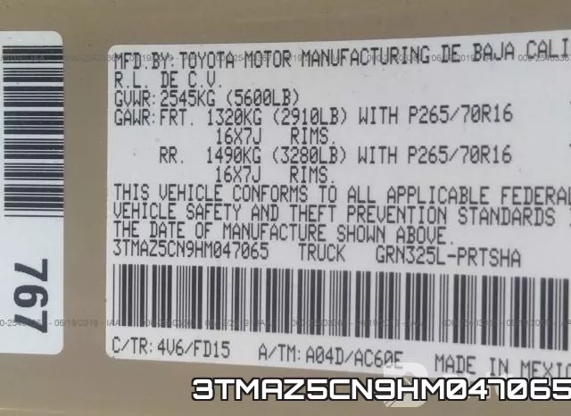 3TMAZ5CN9HM047065 фото 10