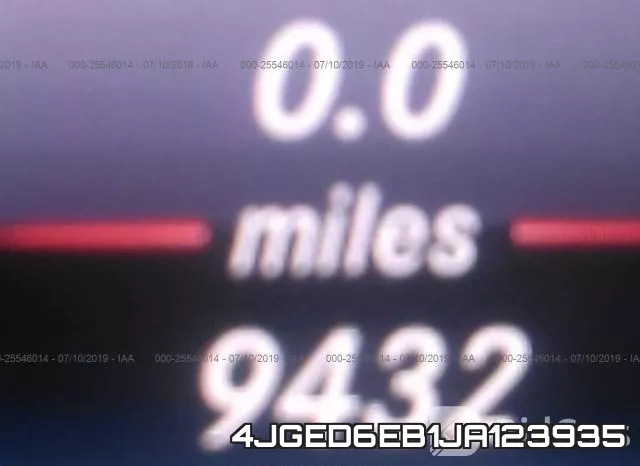 4JGED6EB1JA123935 фото 8