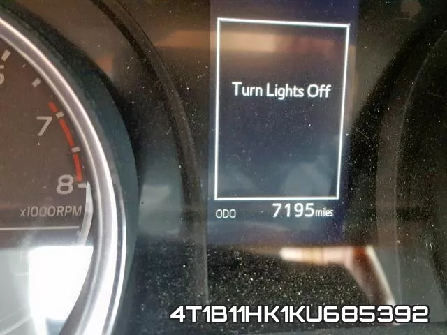 4T1B11HK1KU685392 фото 9