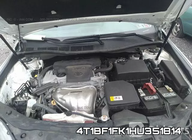 4T1BF1FK1HU351814 фото 2
