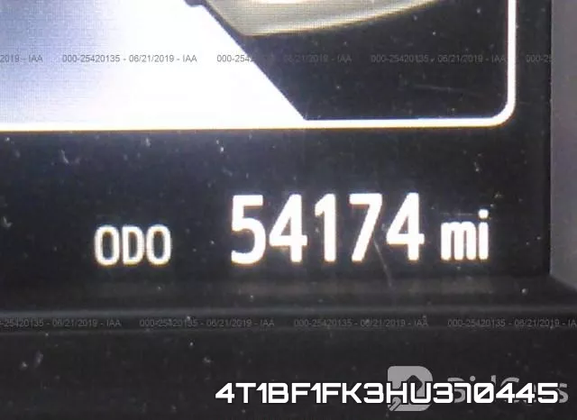 4T1BF1FK3HU370445 фото 8