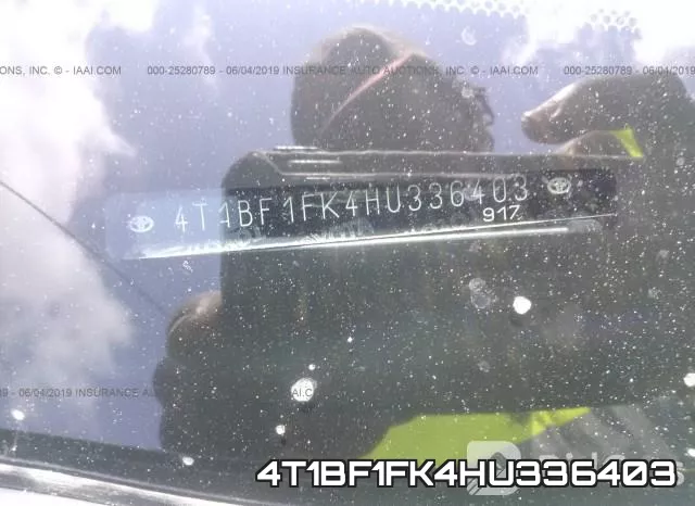 4T1BF1FK4HU336403 фото 9