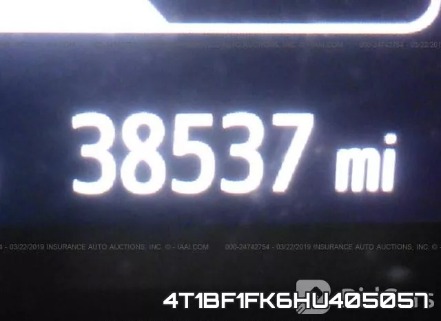 4T1BF1FK6HU405057 фото 8