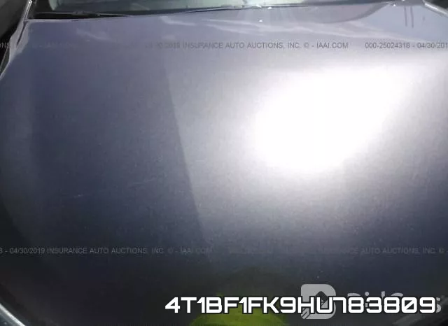 4T1BF1FK9HU783809 фото 2