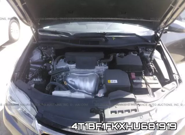 4T1BF1FKXHU681919 фото 2
