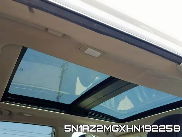 5N1AZ2MGXHN192258 фото 10