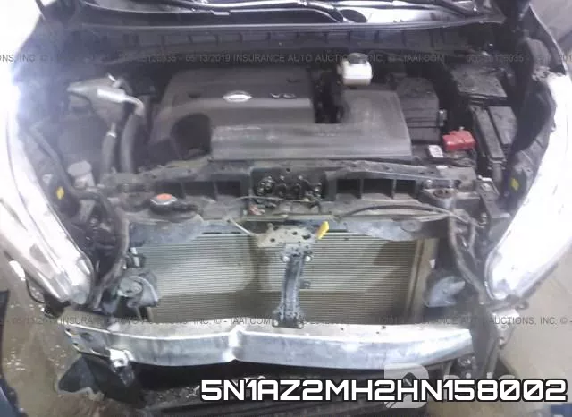 5N1AZ2MH2HN158002 фото 2