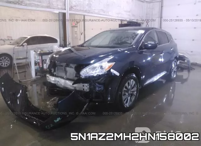 5N1AZ2MH2HN158002 фото 3