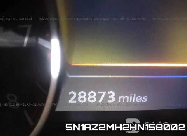5N1AZ2MH2HN158002 фото 8