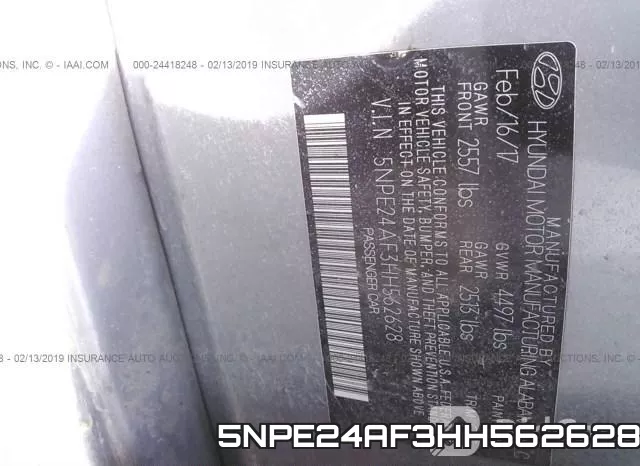 5NPE24AF3HH562628 фото 10