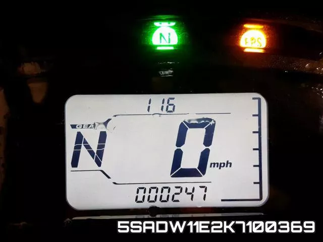 5SADW11E2K7100369 фото 9