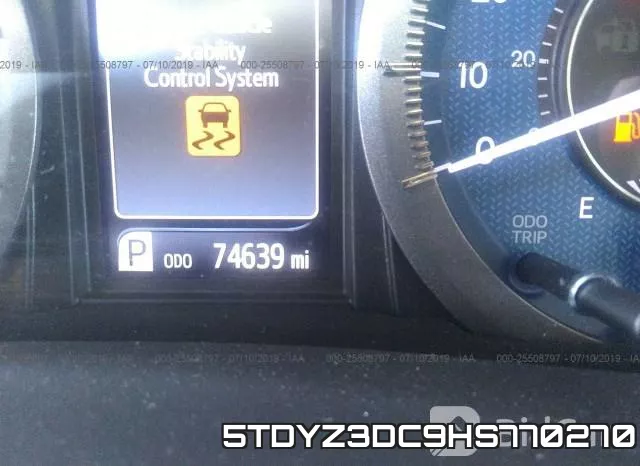 5TDYZ3DC9HS770270 фото 8