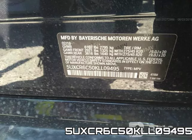 5UXCR6C50KLL09495 фото 10