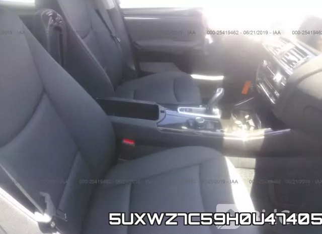 5UXWZ7C59H0U47405 фото 6