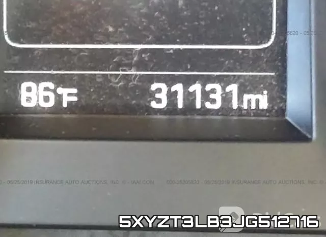 5XYZT3LB3JG512716 фото 8