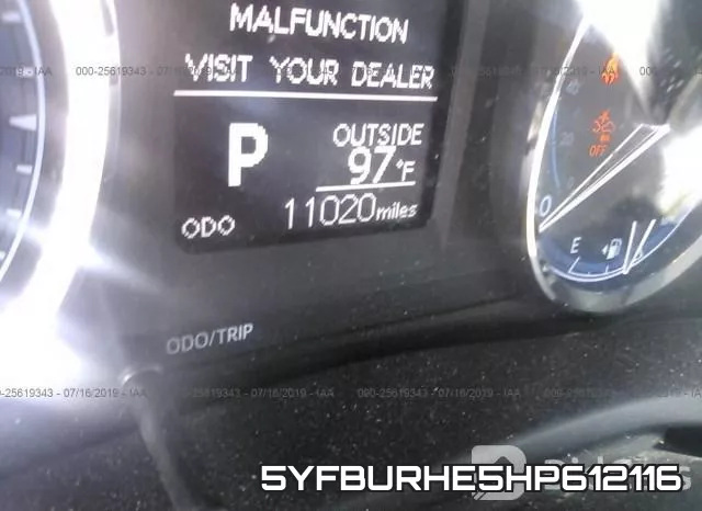 5YFBURHE5HP612116 фото 8