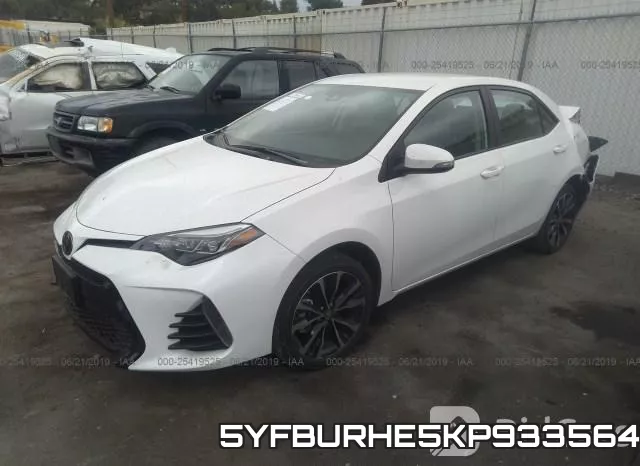 5YFBURHE5KP933564 фото 3
