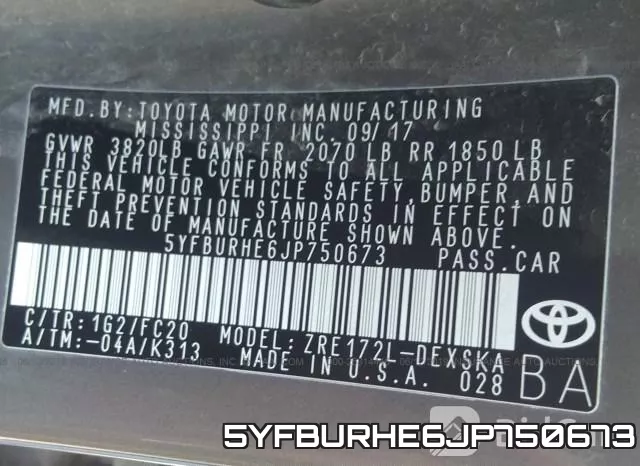 5YFBURHE6JP750673 фото 10