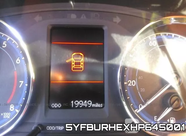 5YFBURHEXHP645001 фото 8